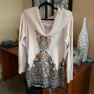 Cache Cowl-neck Sweater